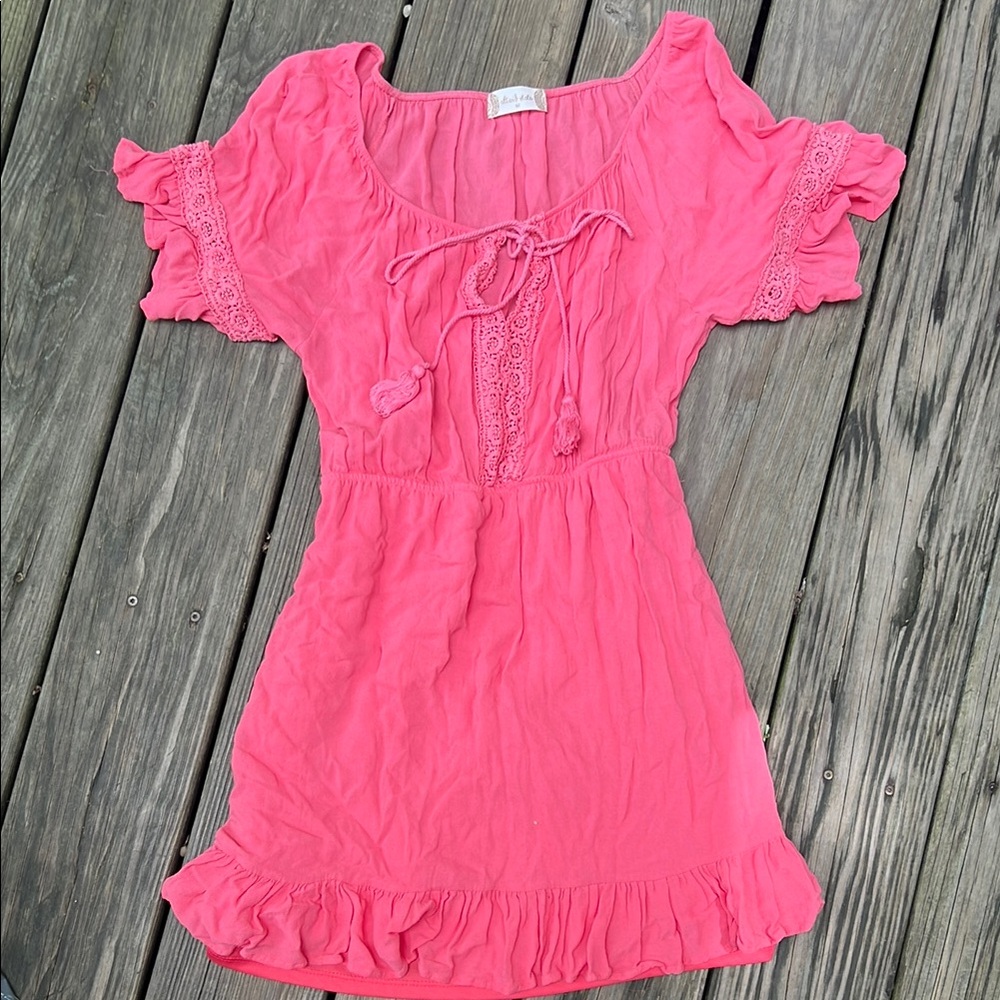 Altar'd State Pink Mini Dress